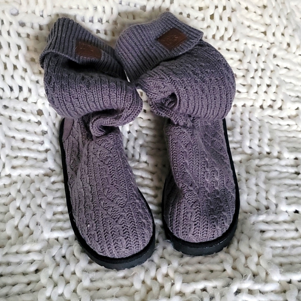 New Muk Luk sweater boots